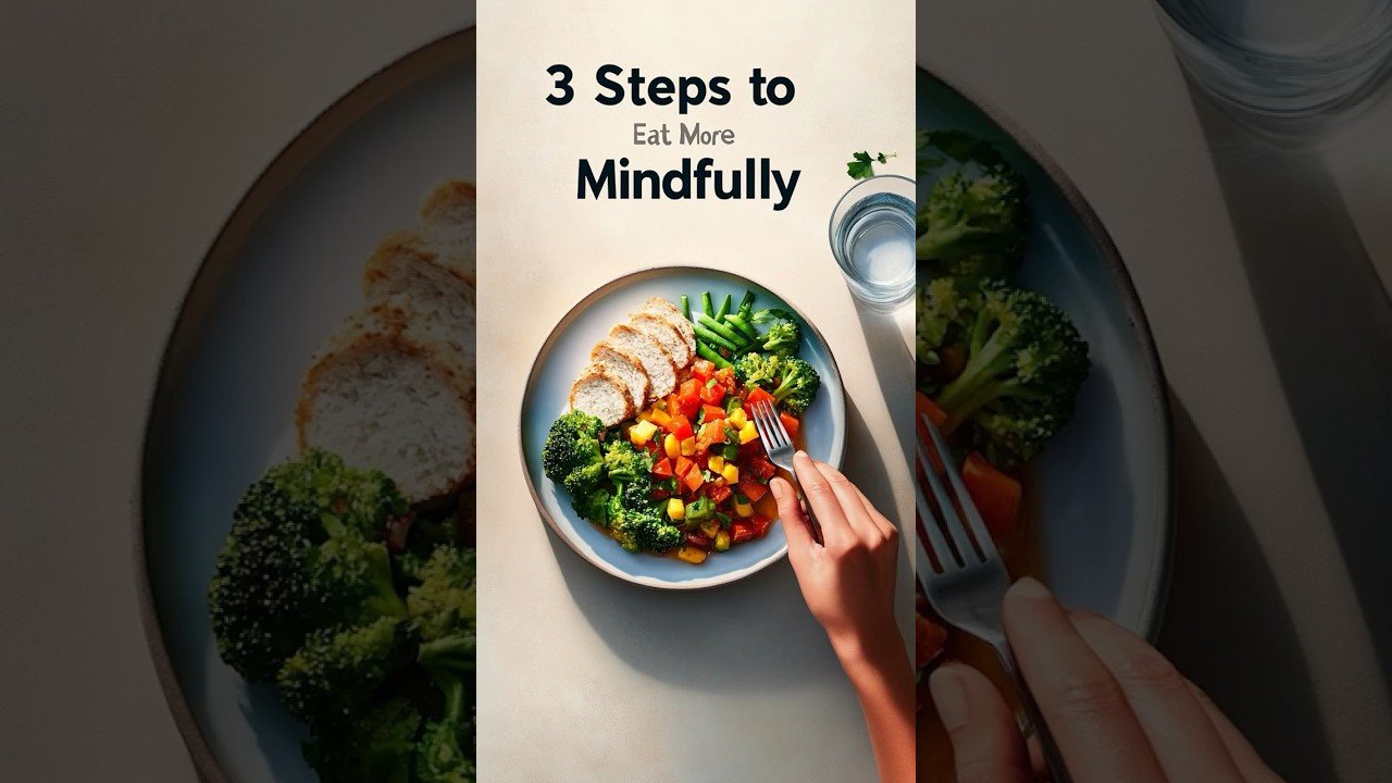 3 Steps to Eat More Mindfully