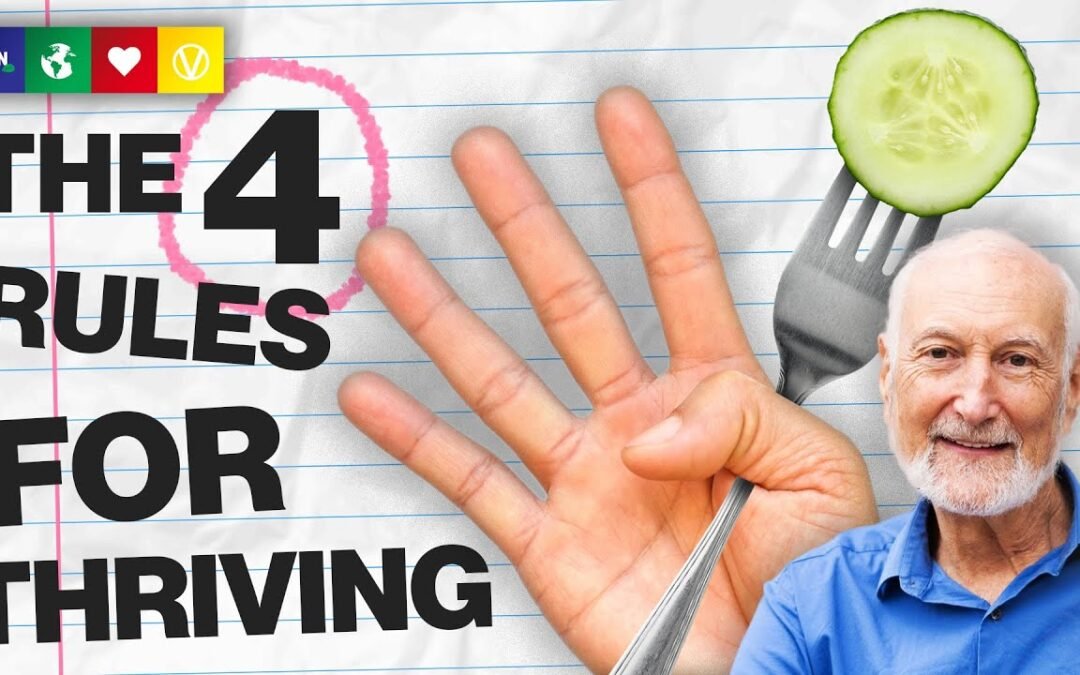 The 4 Rules For THRIVING On A Plant-Based Diet
