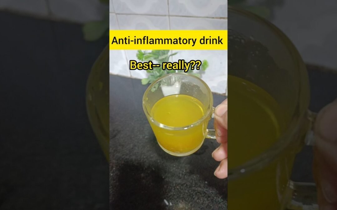 Best anti-inflammatory drink is here??? #shortsfeed