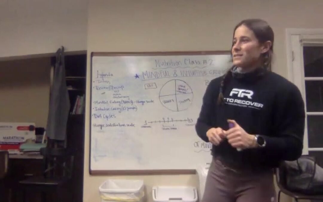 Nutrition #2- Mindful & Intuitive Eating