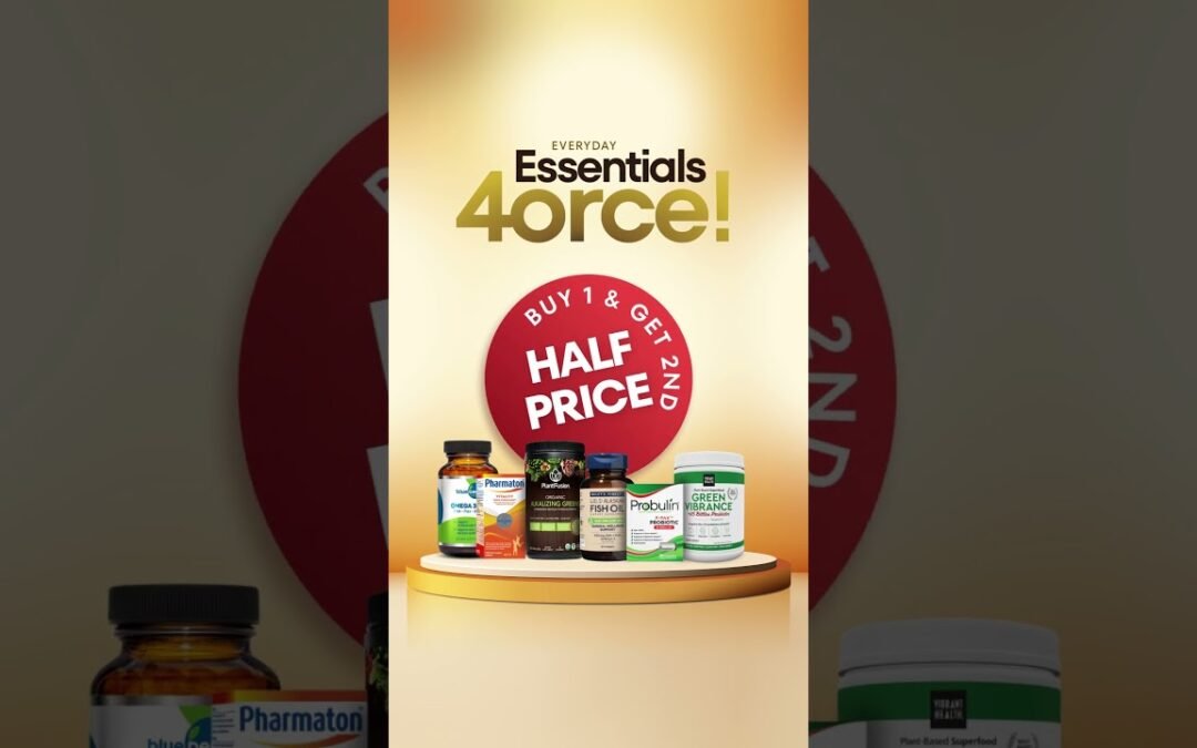The Essential 4 – Superfoods | Buy 1, Get 50% Off on 2nd!