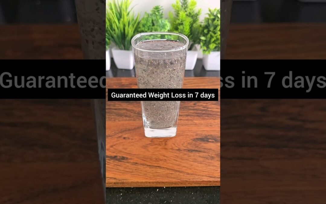 Weight loss drink | Chia seeds drink #weightloss #bellyfatloss #shorts