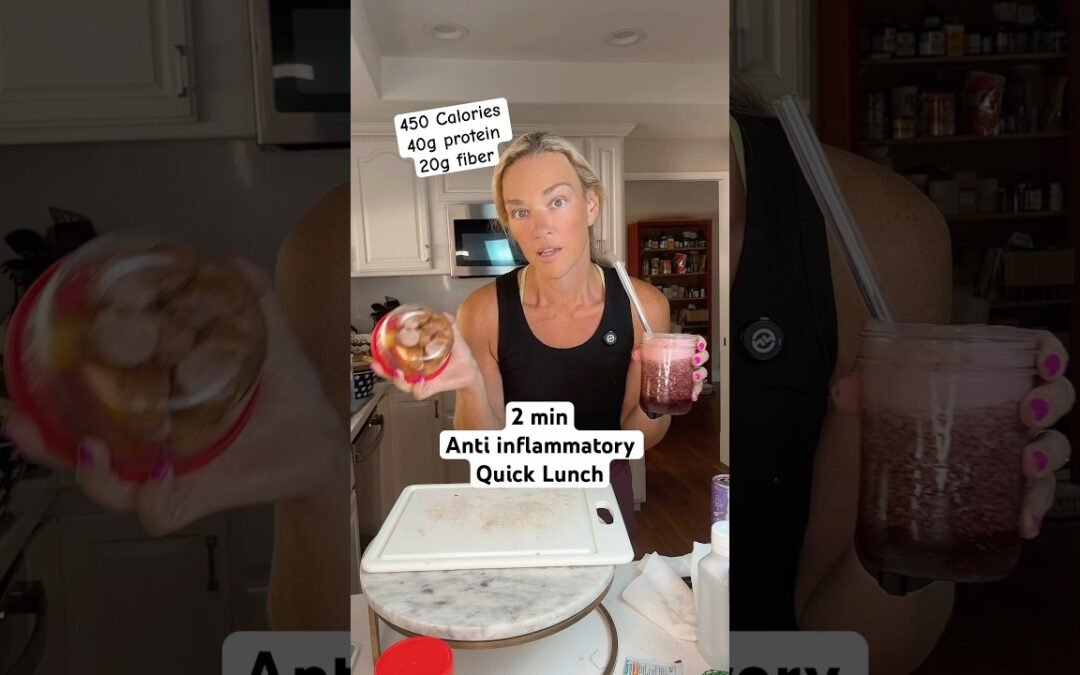 The easiest way to hit your protein goal?40g protein,20g fiber antiinflammatory meal