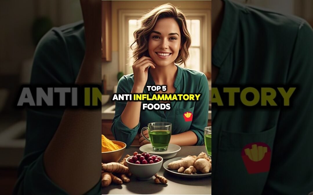 Top 5 Anti-Inflammatory Foods to Reduce Chronic Inflammation Naturally! #health #wellness