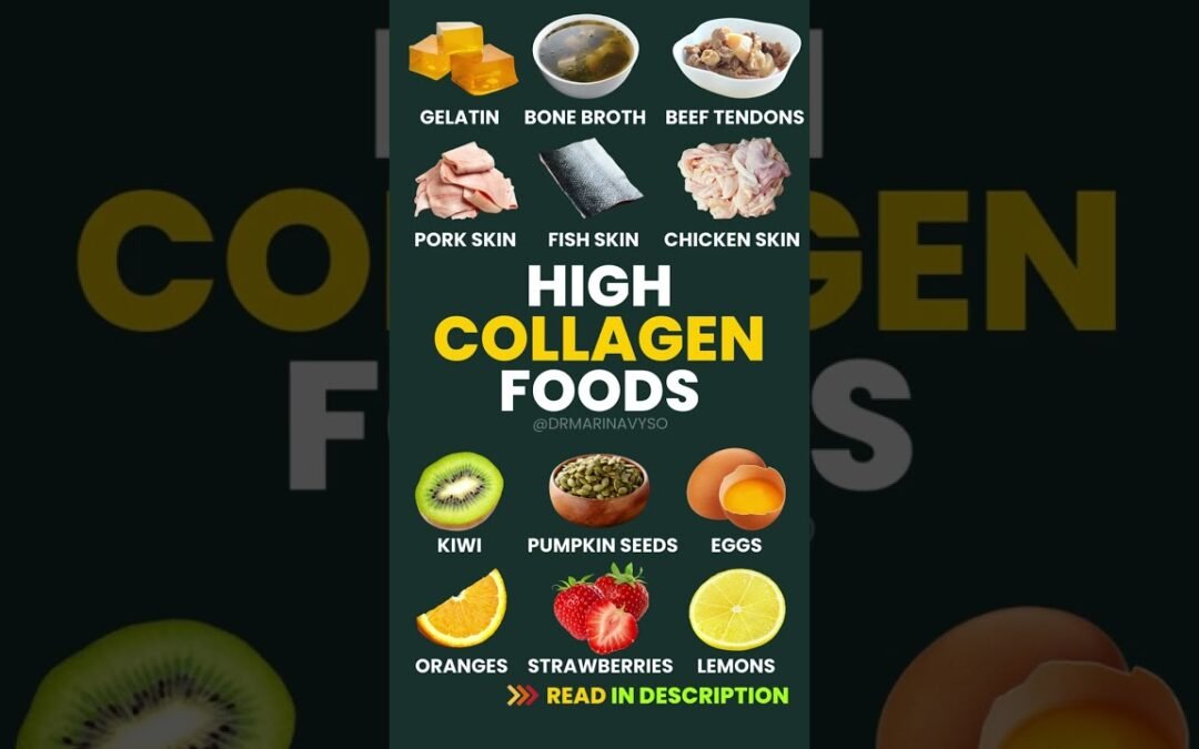 Top Collagen-Boosting Foods for Skin, Joints, and Healthy Aging #collagen #food #healthyfood
