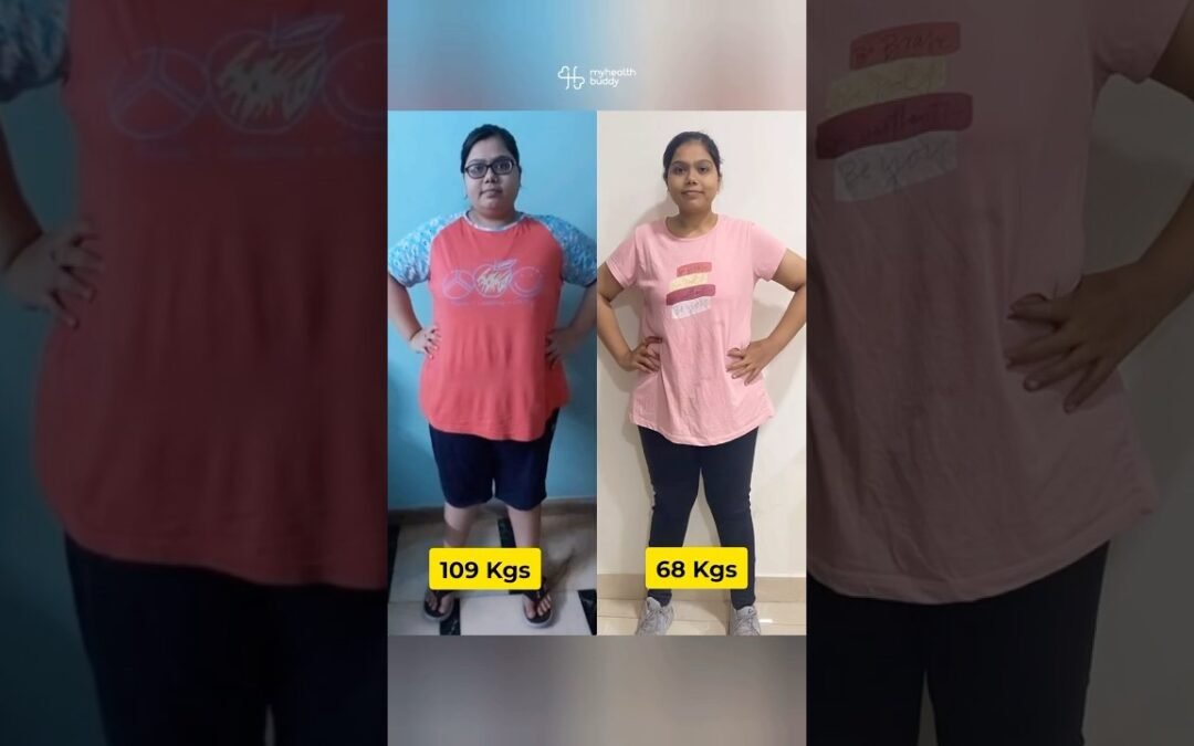 41 Kgs Full Body Weight Loss (MyHealthBuddy Diet Plan)