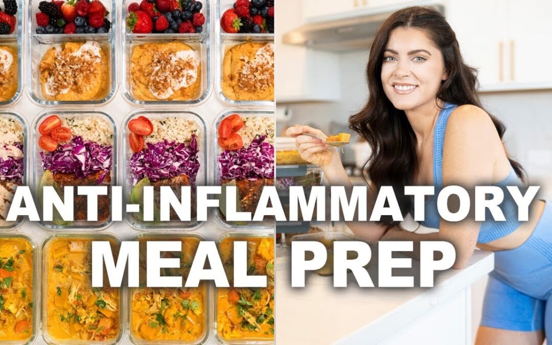 EASY 5 DAY ANTI-INFLAMMATORY MEAL PREP PLAN | Anti-Inflammatory Diet Recipes