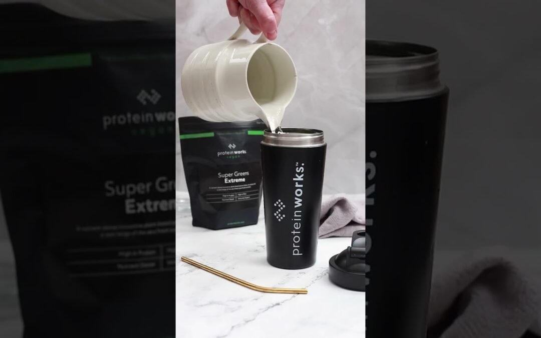 Greens Glorious Greens! Who Knew Super Greens Powders Could Look So Good? #shorts