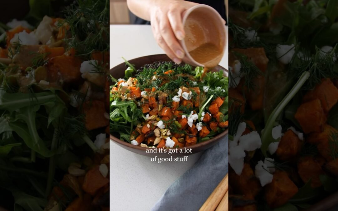 Jennifer Garner BIG Salad #plantbasedrecipes