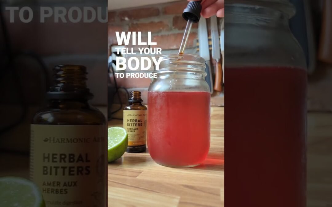 Make This Gut-Friendly Herbal Bitters Drink! #guthealth #digestion #herbalmedicine