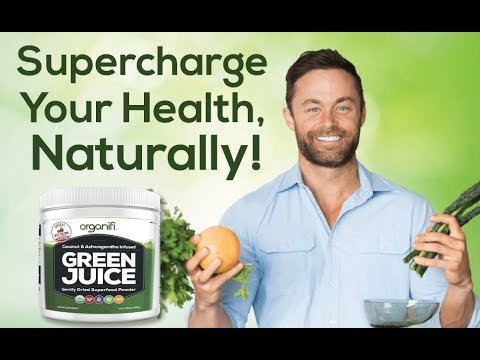 Organifi: Green Juice – Organic Superfood Supplement Powder – 30 Day Supply – USDA
