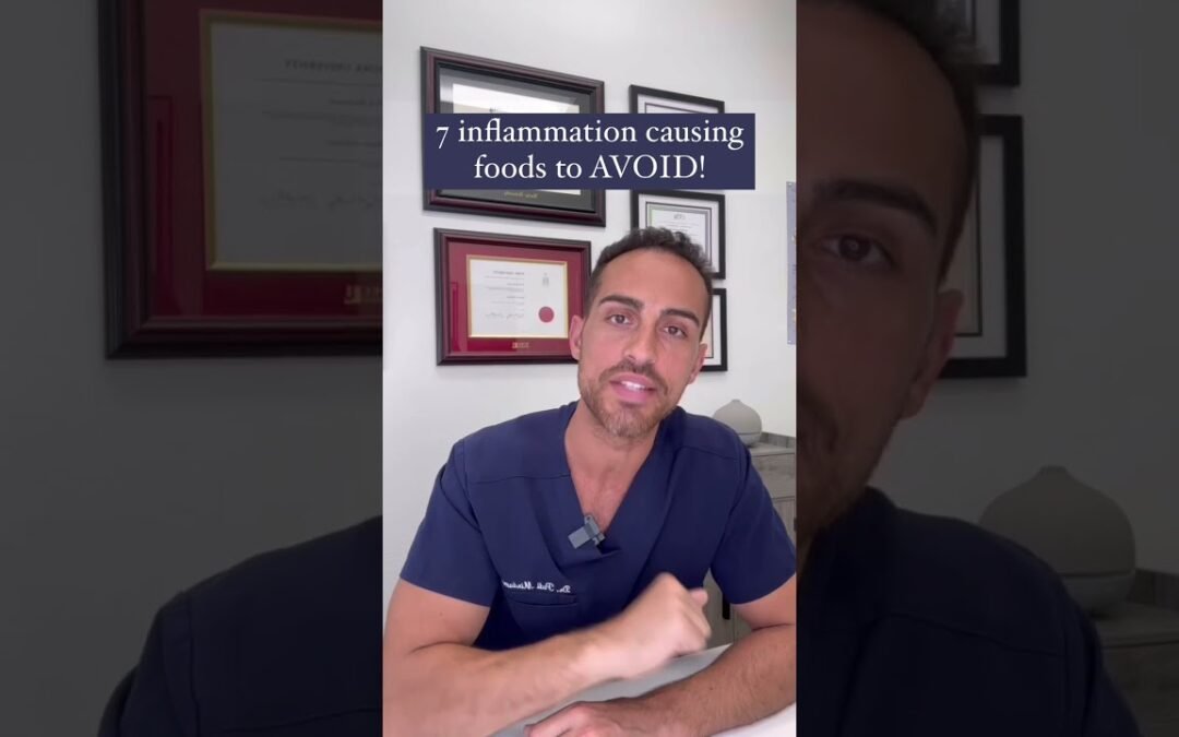 7 inflammation causing foods YOU SHOULD AVOID! #shorts #inflammation #antiinflammatory