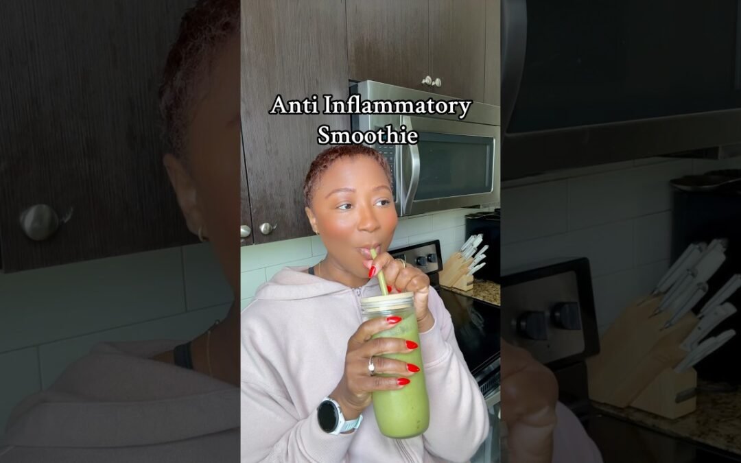 Anti inflammatory smoothie recipe #100poundsdown #weightloss #antiinflammatory #smoothierecipes
