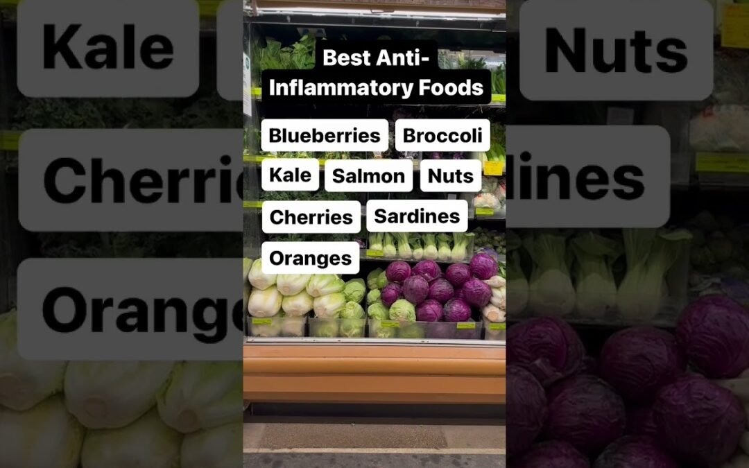 Best Anti-Inflammatory Foods #shorts #inflammation #diet