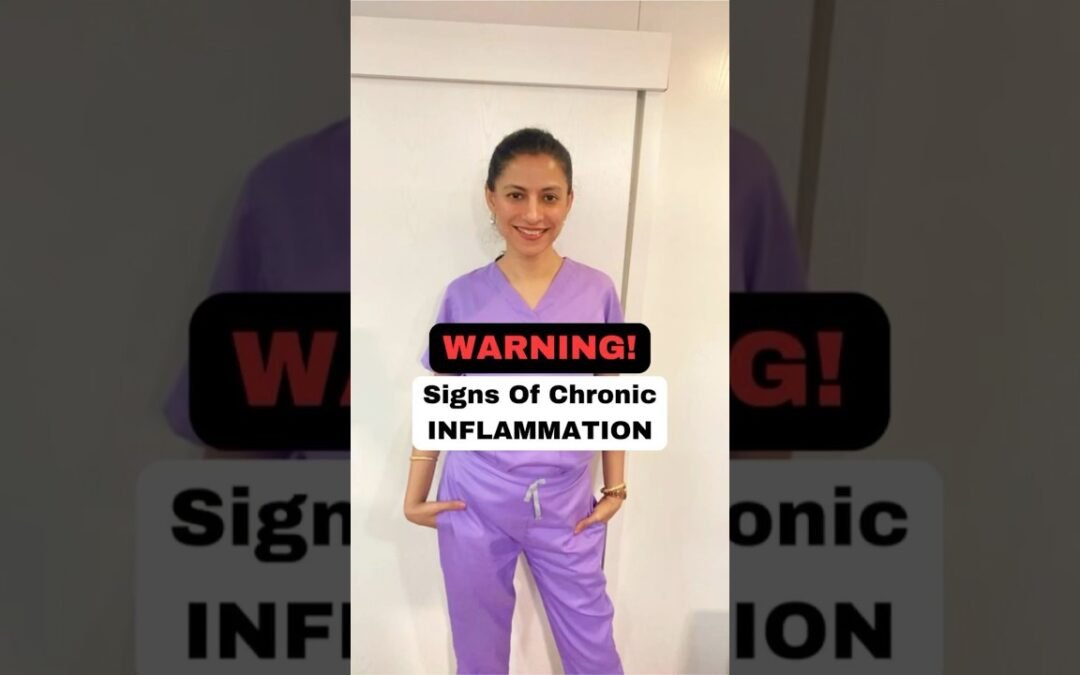 Warning signs of CHRONIC INFLAMMATION! #doctorvee #inflammation #functionalmedicine
