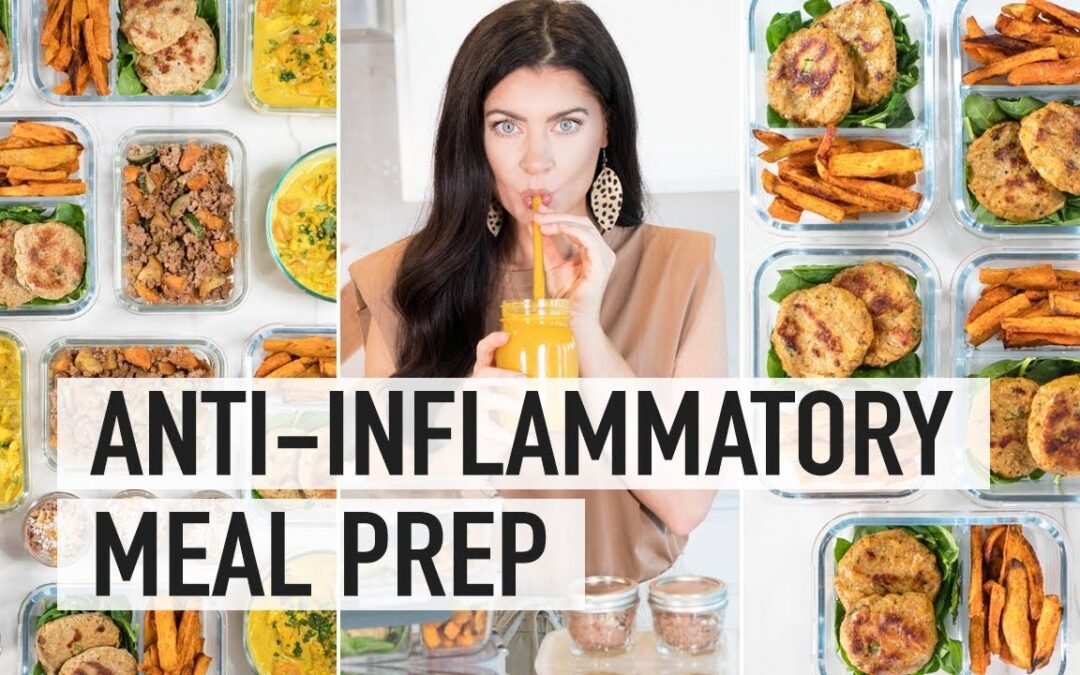 5 DAY ANTI-INFLAMMATORY MEAL PREP | Anti-Inflammatory Foods to Reduce Bloating & Inflammation