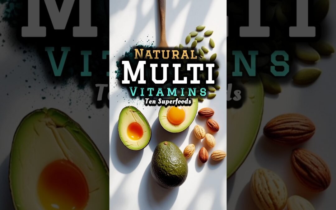 Best 10 Natural Multivitamin SUPERFOODS to BOOST your HEALTH Naturally