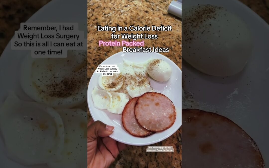 Calorie Deficit Breakfast Ideas for Weight Loss | Protein Packed Volume Eating #weightloss