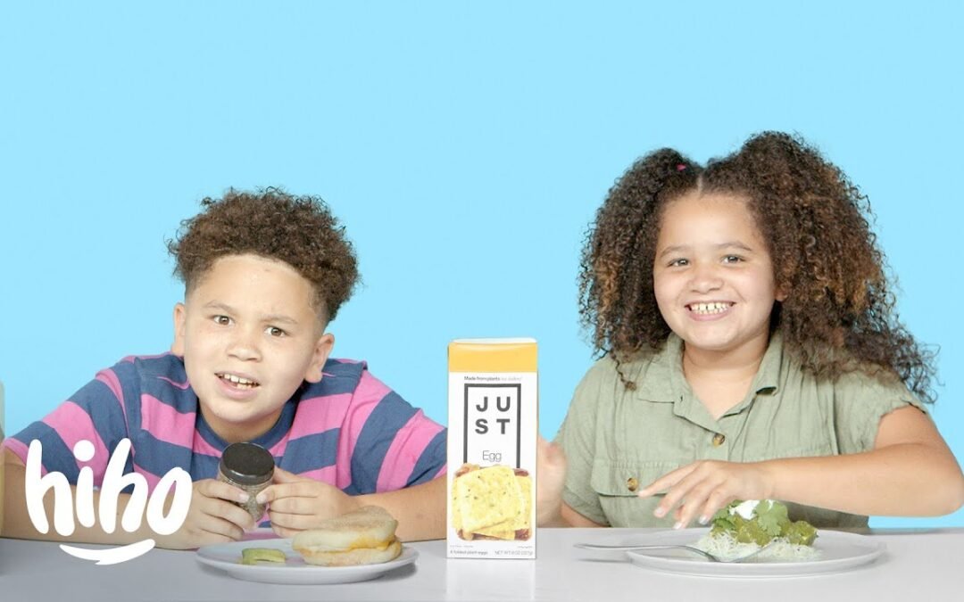 Kids Try Plant Based Foods | Kids Try | HiHo Kids