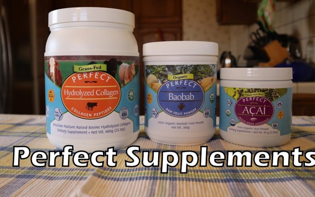 Perfect Supplements: Collagen, Acai & Baobab Superfoods | 3 Delicious Smoothies | Healthy Breakfast
