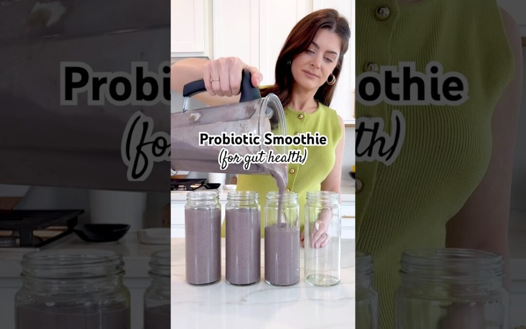 Best Smoothie for Gut Health and Bloating! #smoothie #breakfastideas