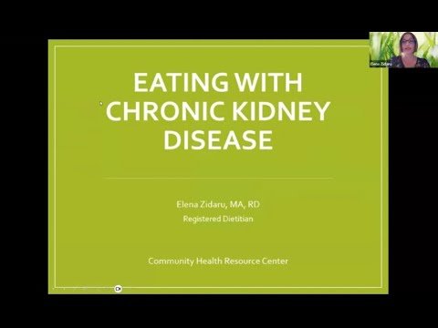Chronic Kidney Disease and Nutrition: Nutrition Recommendations, August 2024