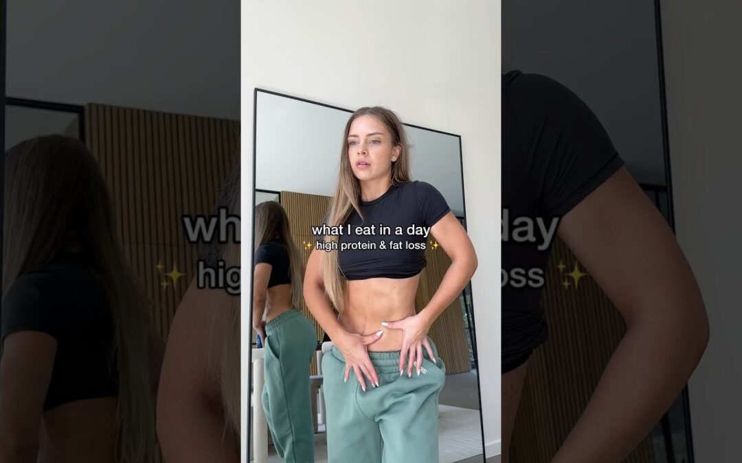 WHAT I EAT IN A DAY *fat loss & high protein*