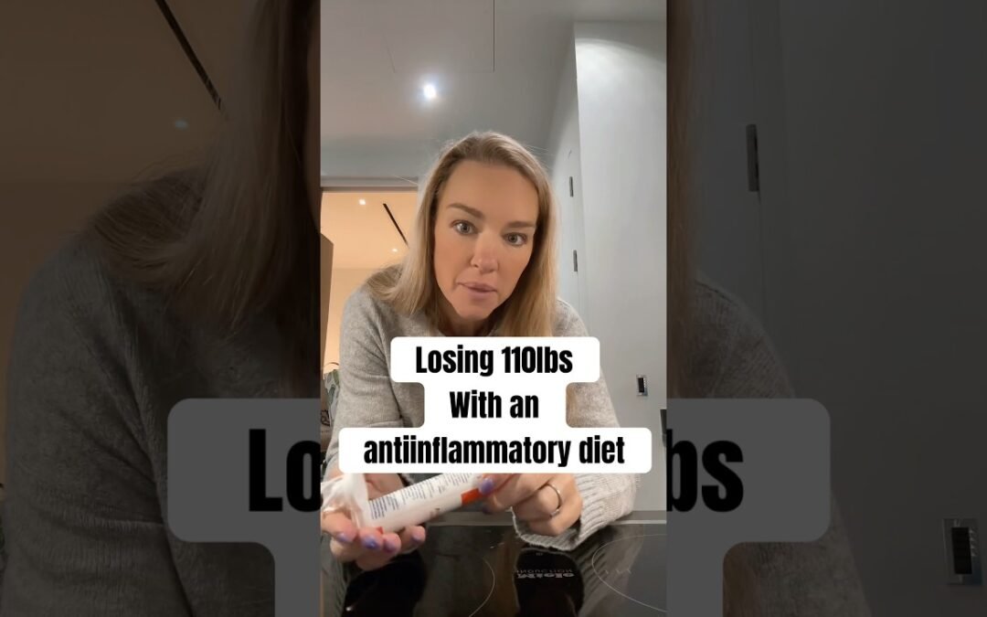 How an anti inflammatory diet helped me lose weight and gave me my life back