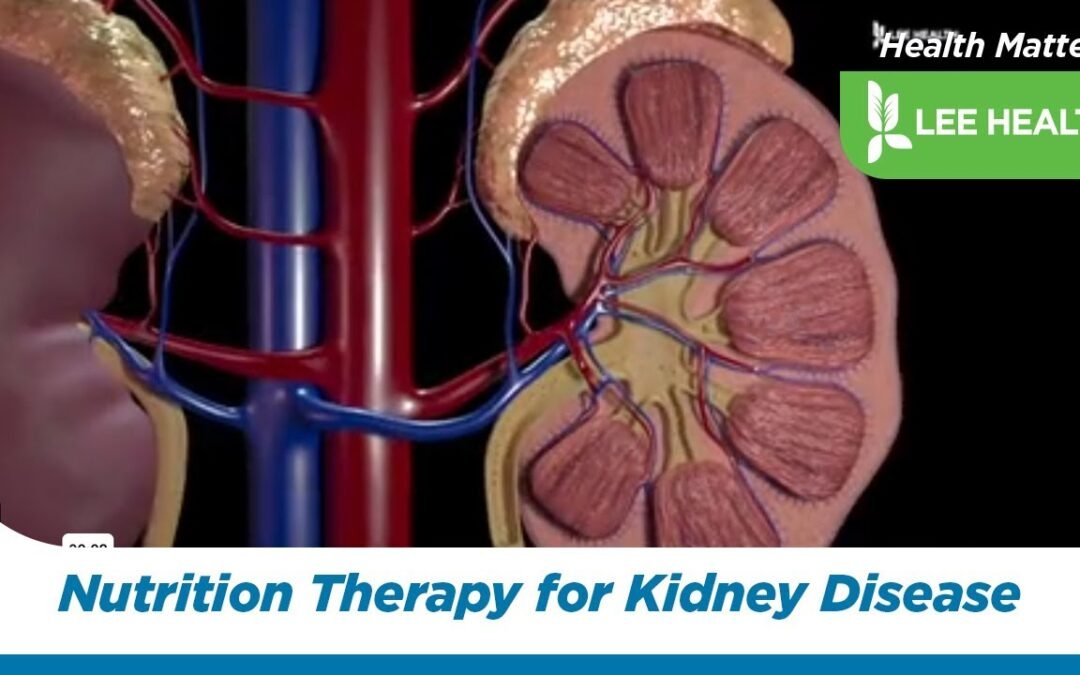 Medical Nutrition Therapy for Chronic Kidney Disease
