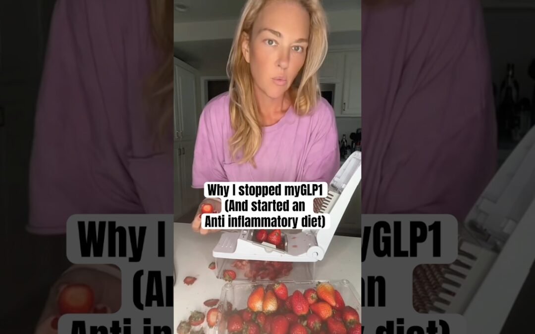 The drastic results from stopping a GLP1 and starting an Anti inflammatory diet